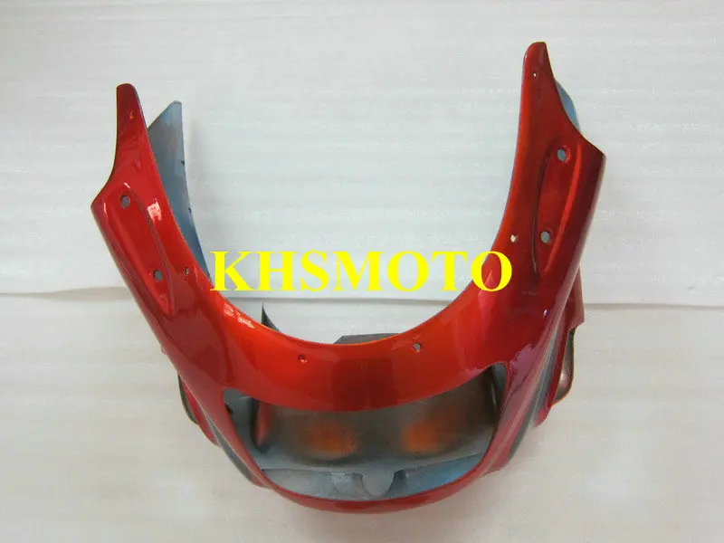Комплект обтекателей на заказ для KAWASAKI Ninja ZZR1100 93 99 00 01 03 ZZR 1100 ZX11 1993 2001 2003 ABS красный