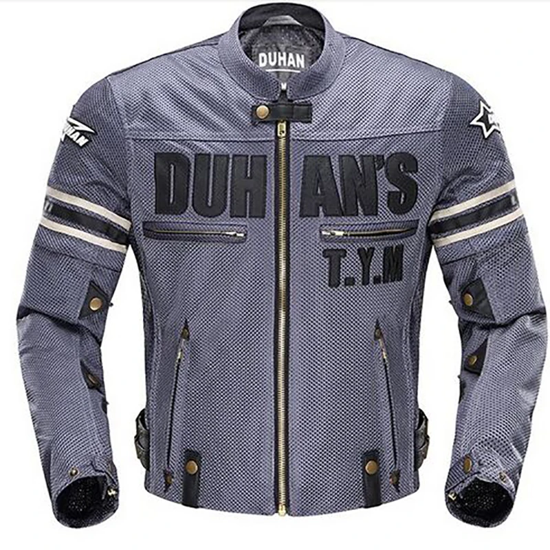 Мужская дышащая сетчатая куртка с рукавом модель 2019 года|mesh jacket|jacket fashionmotorcycle duhan |