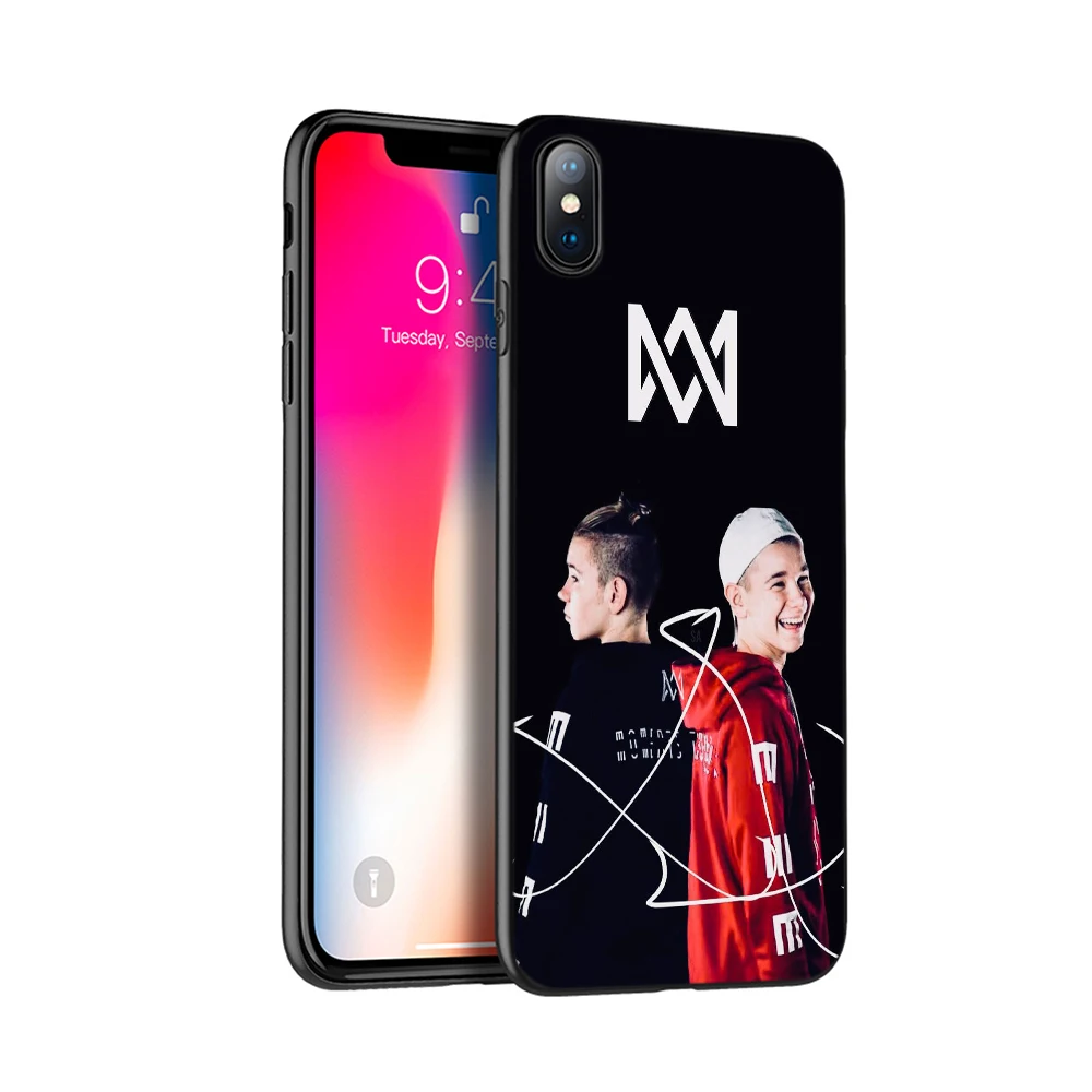 Черный чехол из ТПУ для iphone 5 5s SE 2020 6 6s 7 8 plus x 10 силиконовый XR XS 11 pro MAX Маркус и