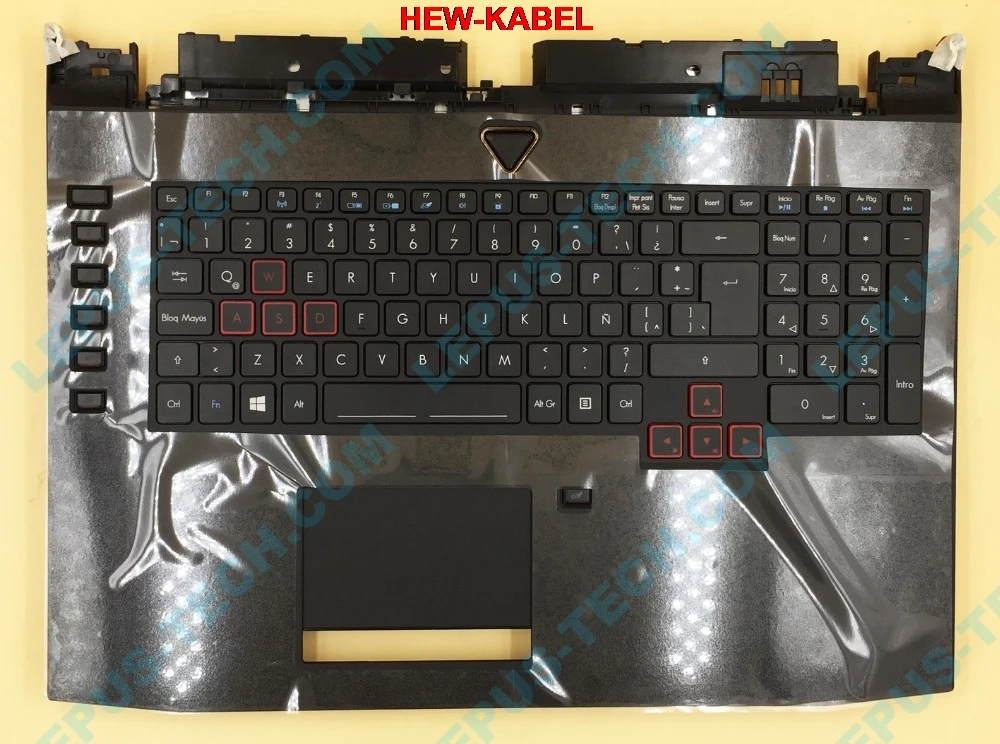 Бренд Латинской SP LA Клавиатура с подсветкой для ACER Predator 17 G9-791 G9-792 G9-793 with palmrest подсветка сенсорная клавиатура