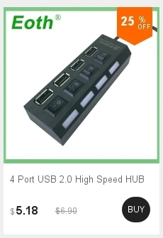 EOTH мини-usb 3,0 концентратор 4 порта питания 5 Гбит/с высокоскоростной концентратор OTG USB интерфейс для ноутбука планшет компьютер OTG usb-хаб
