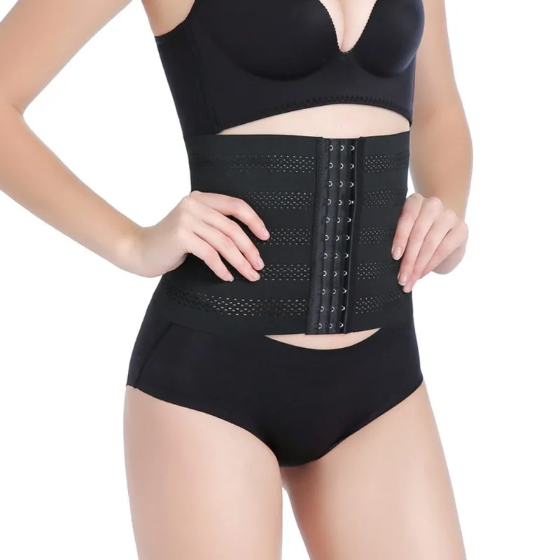 Горячее предложение Для женщин Body Shaper латекс для талии Cincher для живота, пояс-корсет, пояс для похудения Body Shaper одноцветное нижнее белье, бюстье придающее Управление ремень