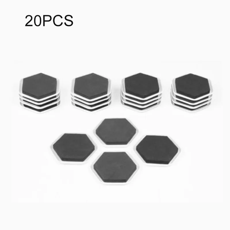 20 шт 65 мм движущийся коврик для ног мебели защита от царапин пол деревянный ковер