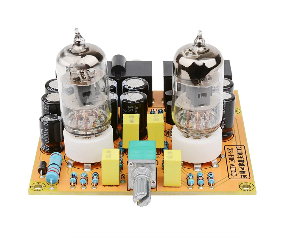 AIYIMA 6J1 HiFi Electron Tube Preamp Amplifier Board Class A AMP 6J2 Vacuum Bile Preamplifier DIY For Home Sound Theatre