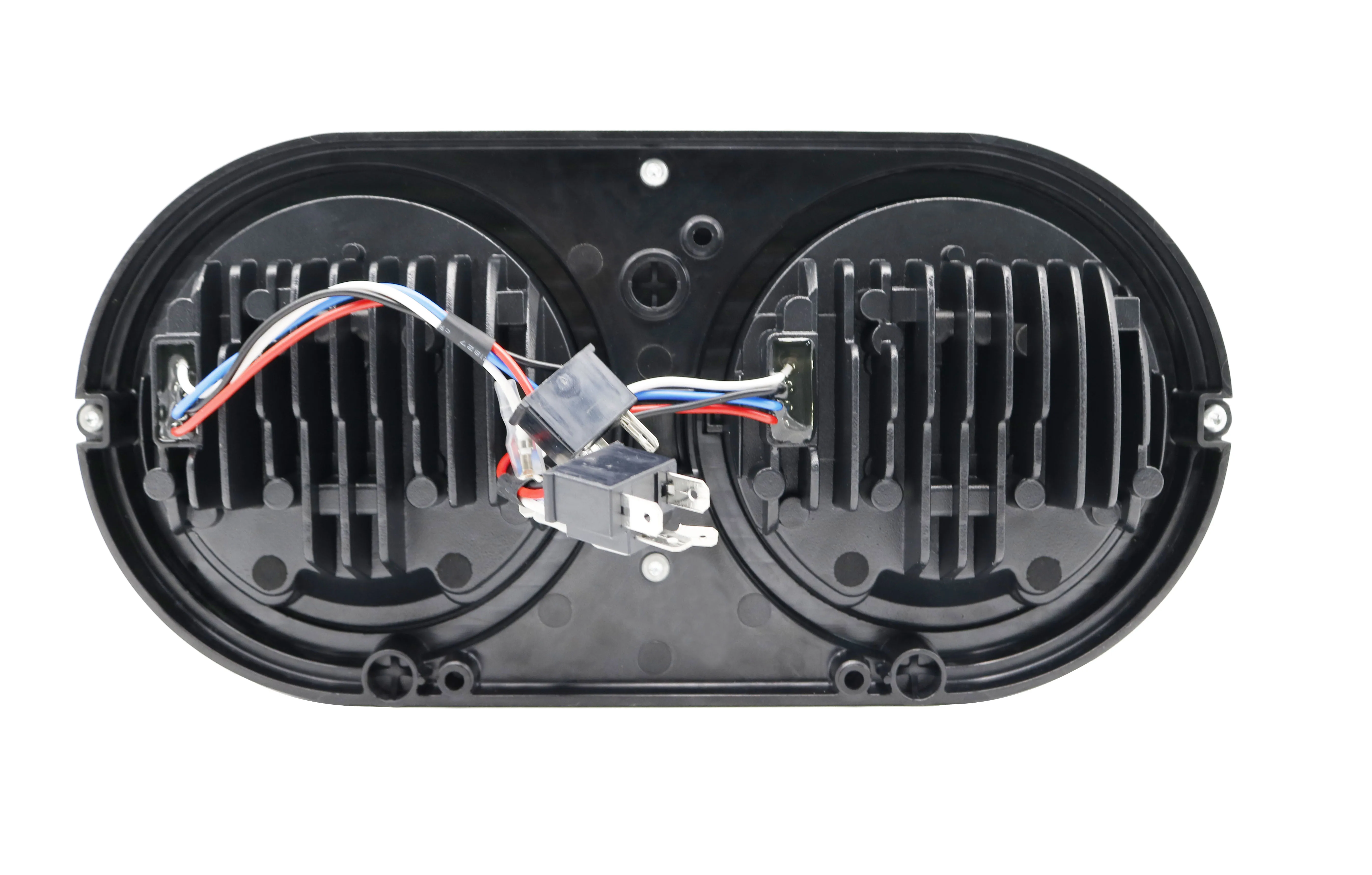 1 комплект адаптивный Светодиодный прожектор для мотоцикла с двумя фарами Harley |