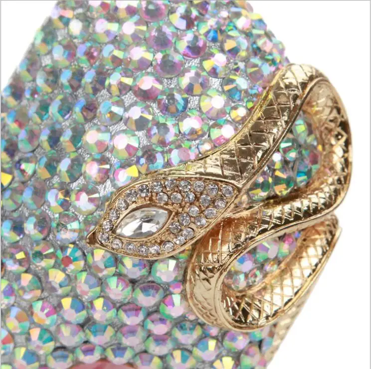 Bling bing из золотистого металла под змеиную кожу Обувь на высоком каблуке; модельные туфли; обувь с украшением в виде кристаллов, каблук жемчужные натуральная кожа, острый носок, лодочки на высоком каблуке туфли femme