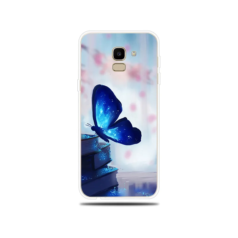 Красочные бабочки силиконовый чехол для samsung Galaxy J1 J3 J5 J7 Prime 2017 2016 2015 J4 J6 J8 J2 Pro 2018 |