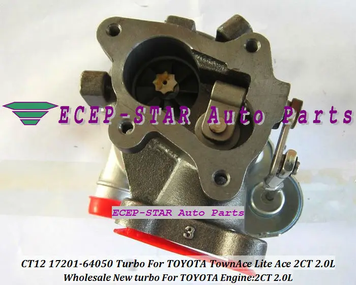 Турбокомпрессор CT12 17201-64050 17201 64050 для TOYOTA Lite Ace CR30 TownAce City турбокомпрессор с