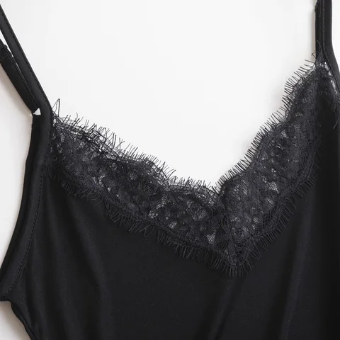 Женские шелковые топы SuyaDream, кружево, черные, фиолетовые, белые