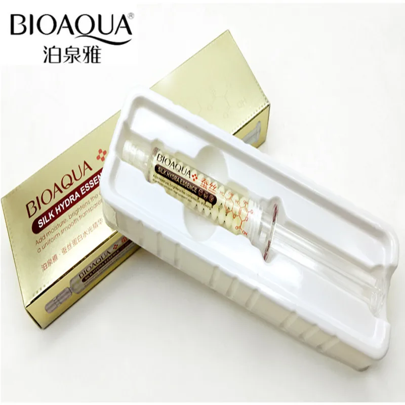 BIOAQUA Silkworm Шелковый эфирный крем Белковая Форма Вода Свет иглы эссенция мазок