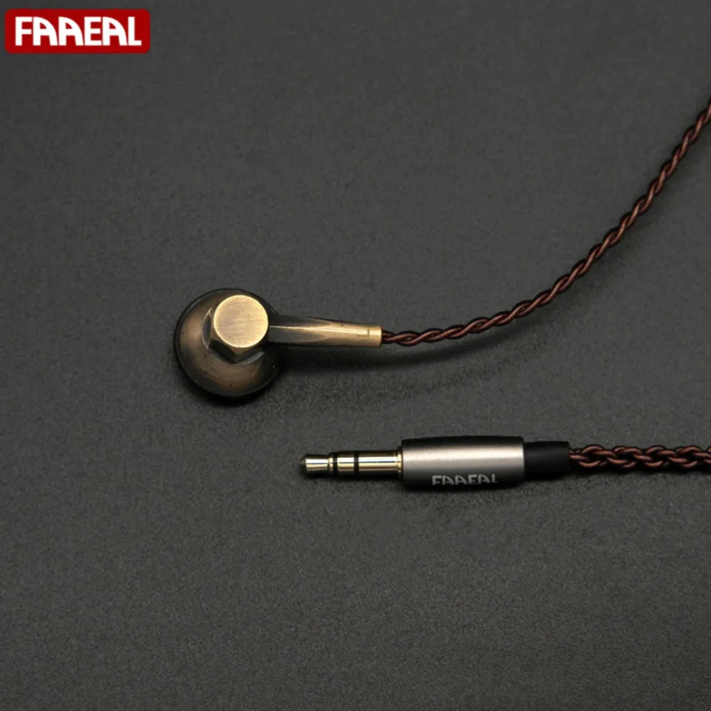 Новые металлические Hifi наушники FAAEAL Datura-X динамические с плоской головкой