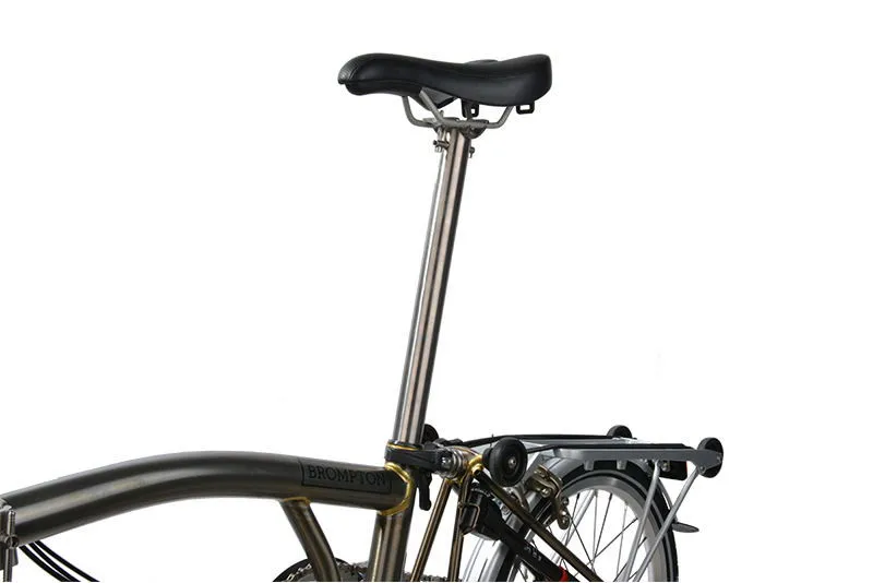 ROCKBROS Титан сплав 3AL2. 5V 31,8 мм CNC подседельная сумка для Brompton 4 размера 600/580/550/520 мм
