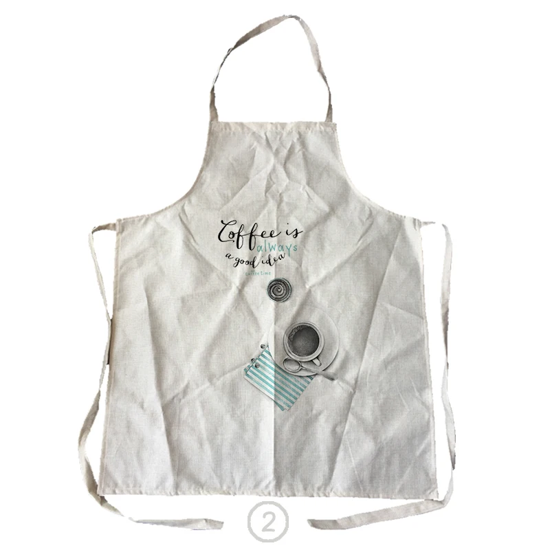 Жизнь сладкий стиль мужчины женщины белье и хлопок кухня фартук для