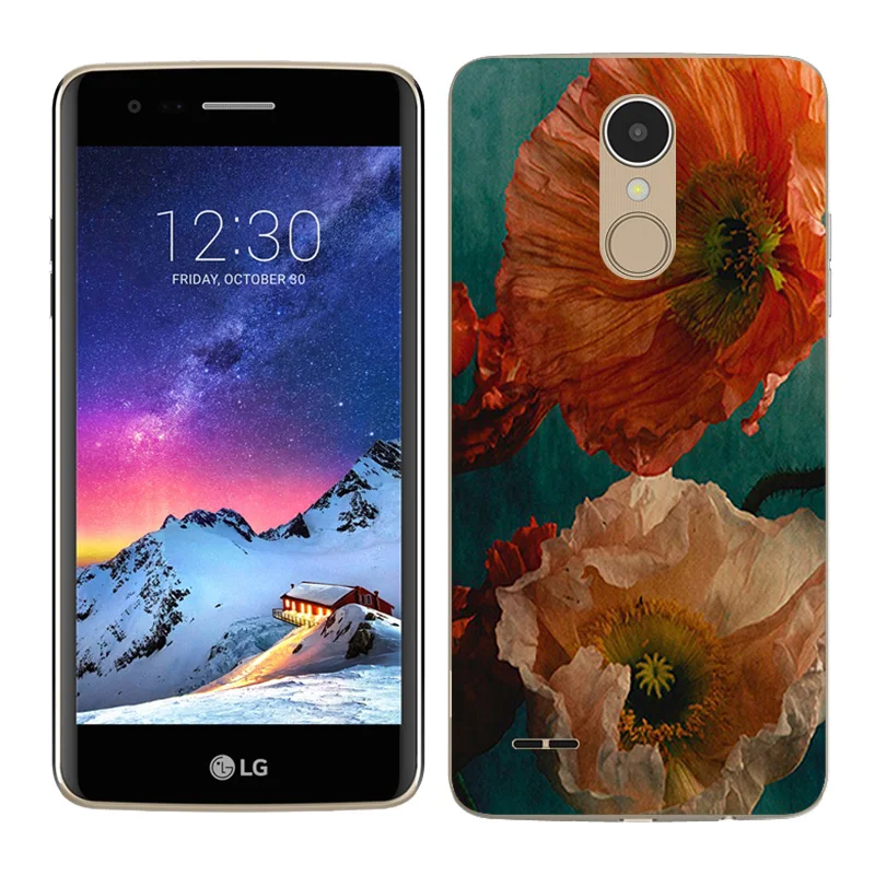 Чехол для Coque LG K8 2017 чехол телефона роскошный из ТПУ и силикона Прозрачный Ультра