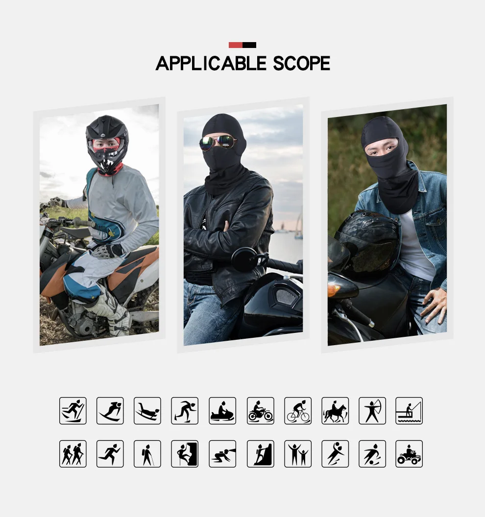 HEROBIKER мотоциклетная маска, Зимняя Теплая Флисовая Балаклава, шапка с капюшоном, велосипедная штормовка, маска для лица для мужчин wo, Мужская теплая флисовая маска для шеи