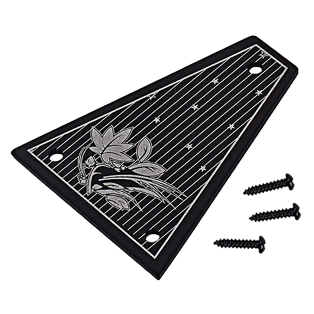 Алюминиевая крышка стержня с винтами детали для электрогитара Jackson замена|Детали