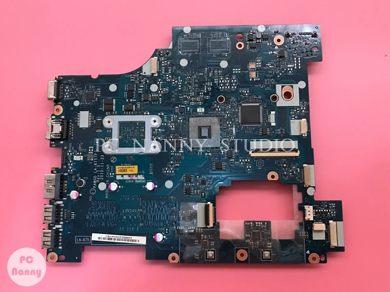 PCNANNY PAWGD LA-6757P для Lenovo G575 материнская плата w/ APU E-350 CPU DDR3 работает | Компьютеры и офис