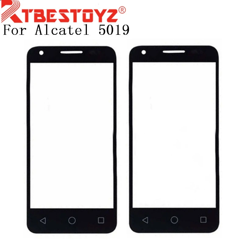RTBESTOYZ внешнее Переднее стекло для Alcatel One Touch 5019 5019A 5019X 5019D Pixi 3 переднее объектива |