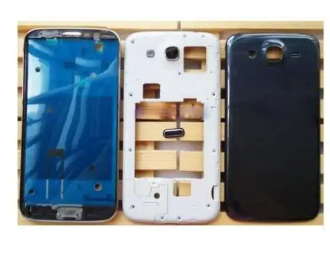 Передний корпус + средняя рамка запасная крышка батарейного отсека для Samsung Galaxy