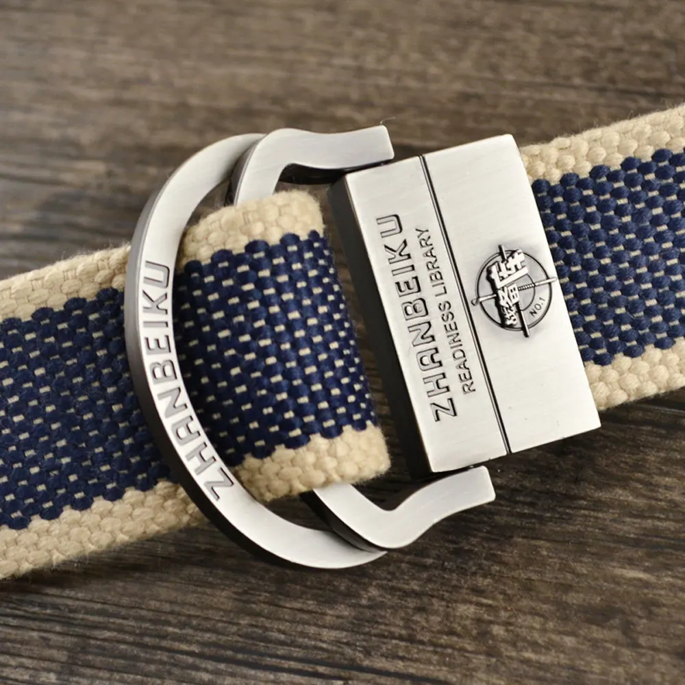 Ремень тактический Мужской брезентовый армейский пояс в стиле милитари