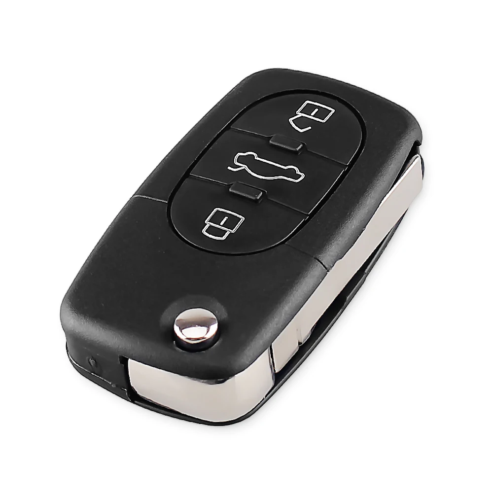 Dandkey 2/3 Buttons Remote Flip Car Key Shell Blank For VW Volkswagen Golf 4 5 6 Passat B5 B6 Polo Bora Touran Uncut Cover | Автомобили и