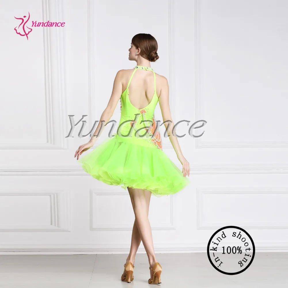 

2017 New Style Latin Dance Dress For Girls L-1590