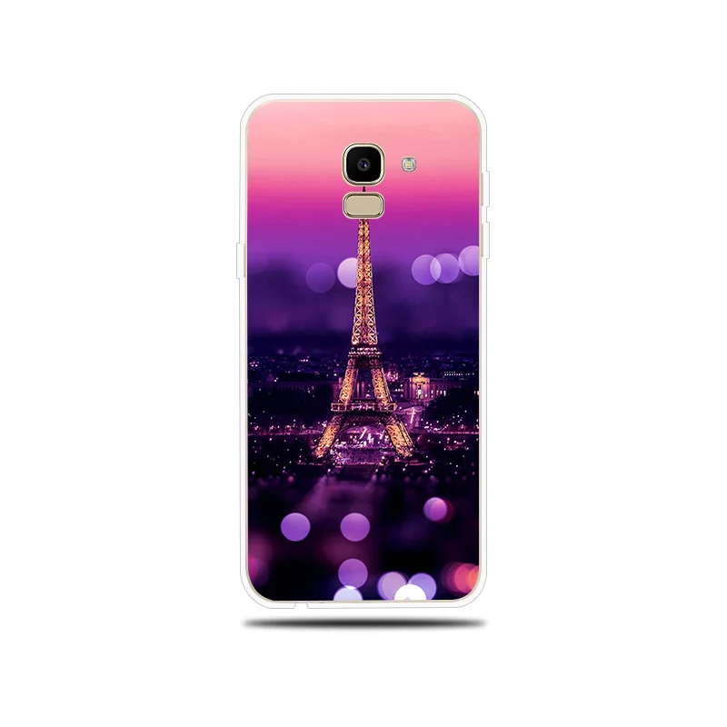 Фиолетовый романтики чехол для samsung Galaxy J1 J3 J5 J7 Prime 2017 2016 2015 J4 J6 J8 J2 Pro 2018 |