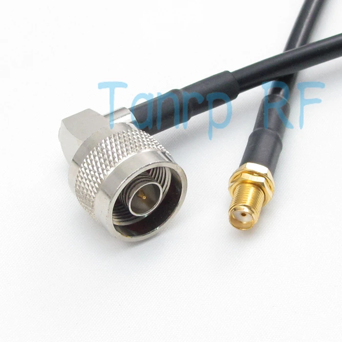 Бесплатная доставка! 100 см RG58 РЧ косичка коаксиальный Соединительный кабель N