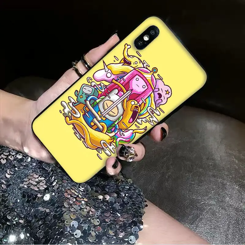 Высококачественный чехол для телефона Babaite Adventure Time Apple iPhone 8 7 6 6S Plus X XS MAX 5 5S SE XR |