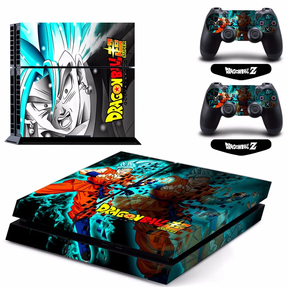 Виниловый чехол ARRKEO Dragon Ball наклейка для PS4 Sony PlayStation 4 консоль и 2 контроллера