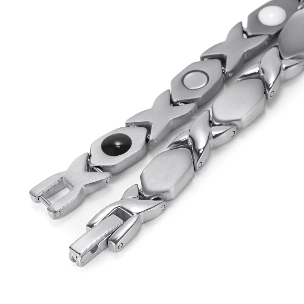 Rainso Магнитная здоровье и гигиена 4 элементы био браслеты для женщин Элегантный