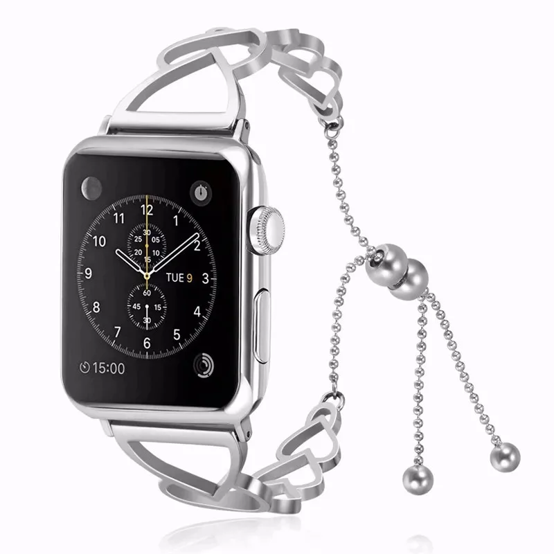 40 мм 44 ремешок для часов Love Style Apple Watch 4 Женская Пряжка 38 42 браслета i 1 2 3 в подарок