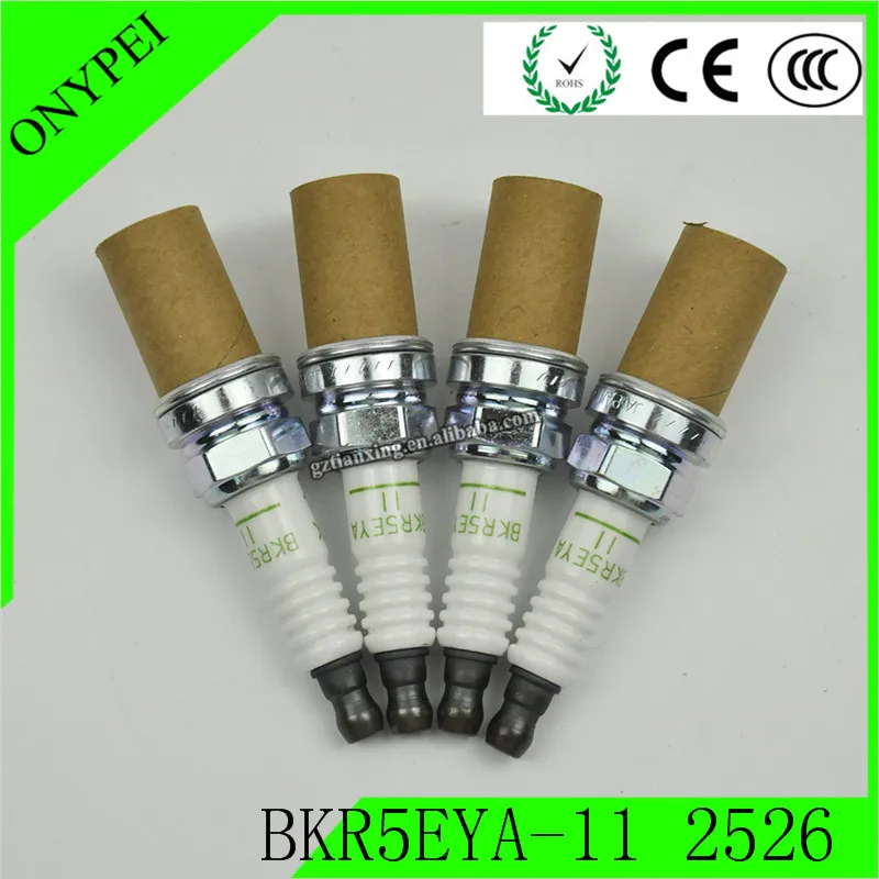 4 шт. BKR5EYA 11 2526 Свеча зажигания для Toyota Previa Tacoma Supra Paseo Lexus BKR5EYA11|Свечи и запальные