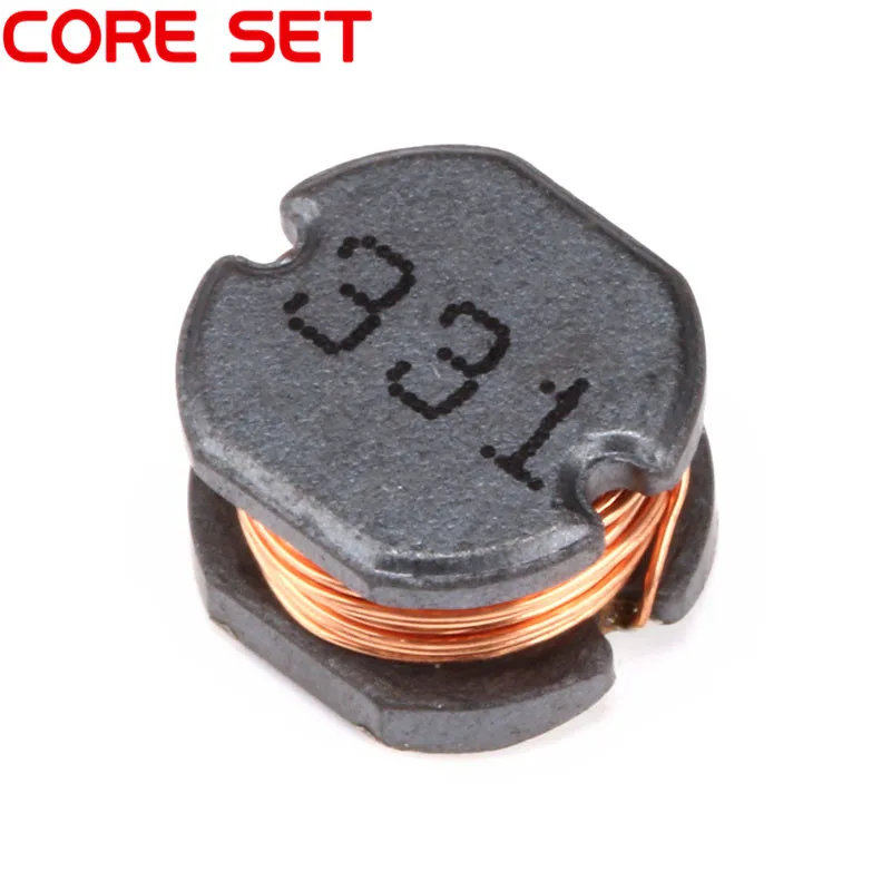 10 шт./лот SMD силовой индуктор CD75 330UH 331 0.8A ~ 1A провод обмотки чипа индуктора|power
