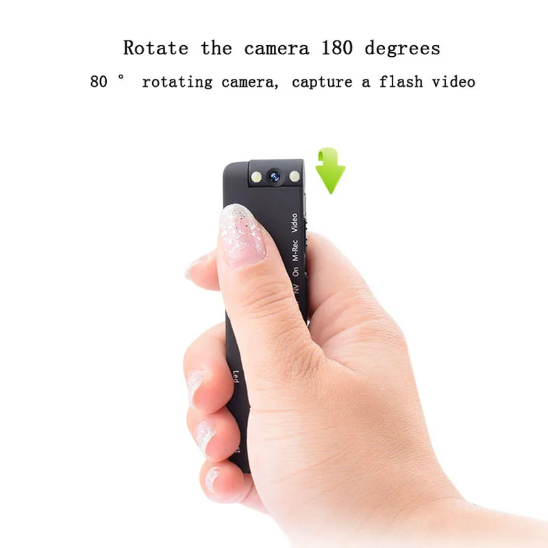 DOITOP Mini Camera Infrared Night Vision 1080P Sport Digital Micro Cam Motion Detection Camcorder Recorder Recording Pen+Clip |