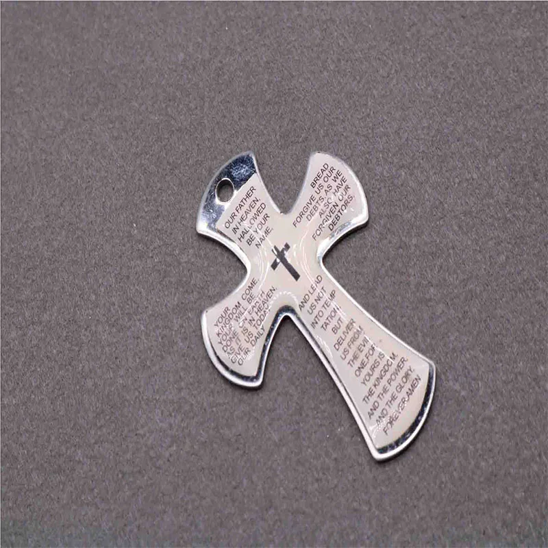Кресты из нержавеющей стали с христианскими иисусами 50 шт./Религия аксессуары