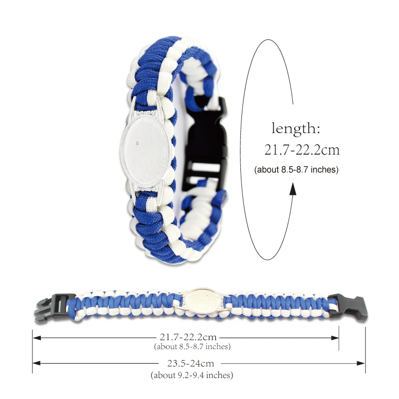 Пользовательские мама горд Градуированный Паракорд выживания дружба подарки