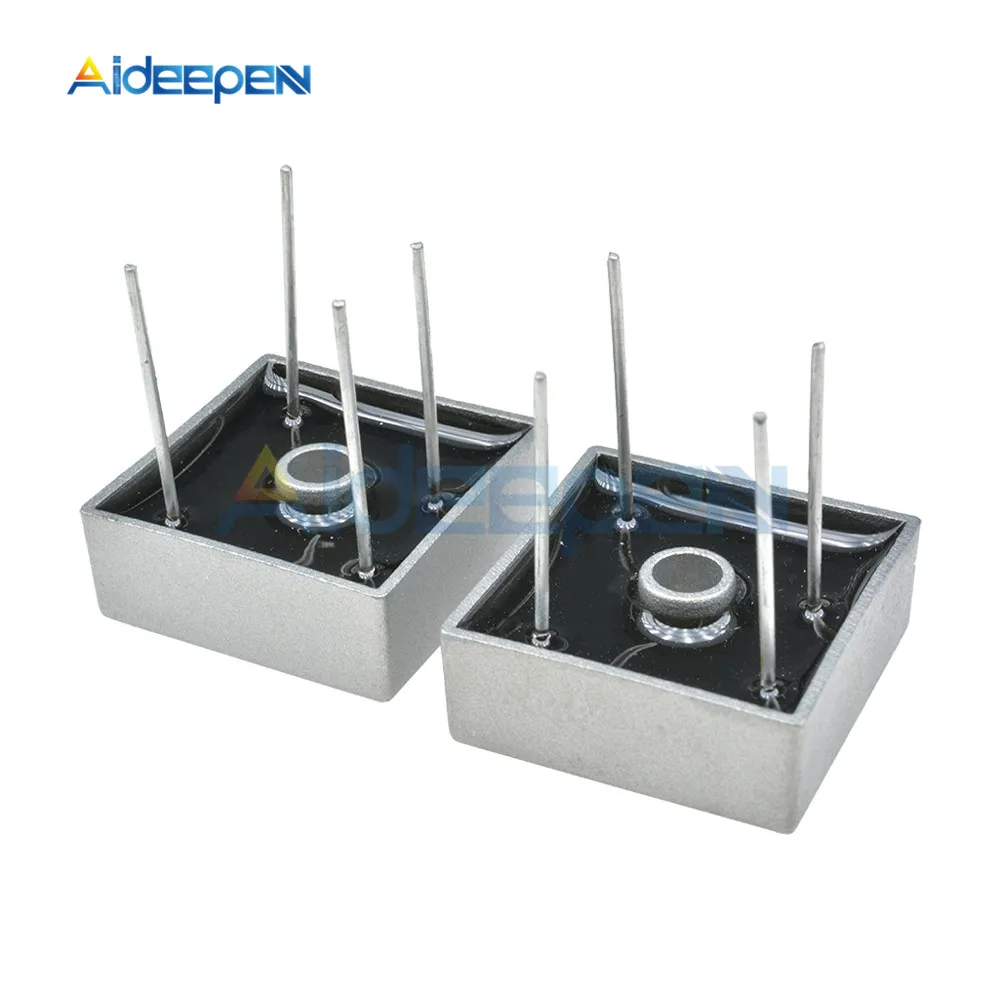 Диодный мостовой выпрямитель KBPC3510W 4Pin KBPC3510 5 шт. 35 А 1000 в|Детали и аксессуары для