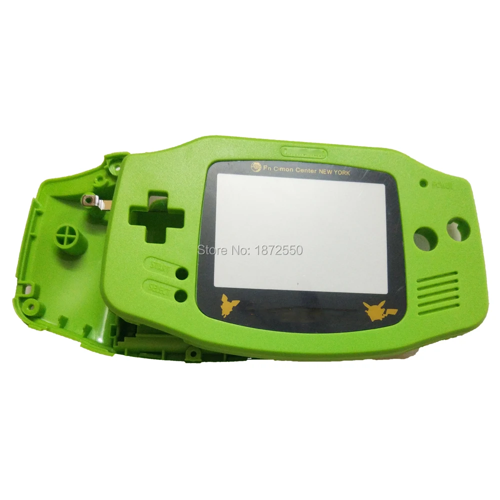 Новый темно зеленый Корпус Корпуса подходит для NintendoGBA GameboyAdvance чехол игровая