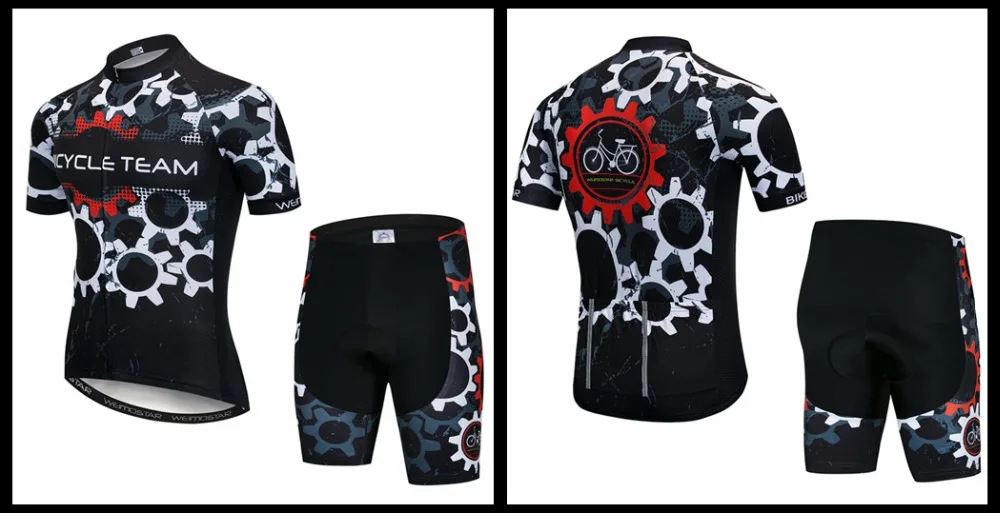Weimostar одежда для велоспорта Pro Team Лето MTB велосипед Джерси Набор Даунхилл велосипедная Джерси Набор гоночный спортивный велосипед одежда