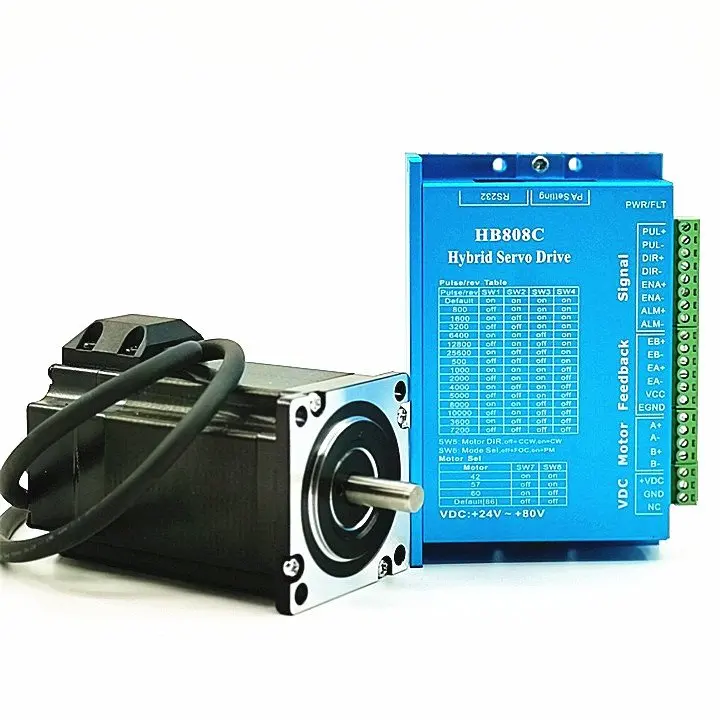 Nema 23 2.2N. m замкнутый цикл шаговый двигатель комплекты 2 0 нм 285Oz in Nema23 и драйверы/57