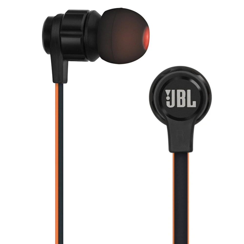 Проводная гарнитура JBL T180A наушники вкладыши с басами мобильный телефон