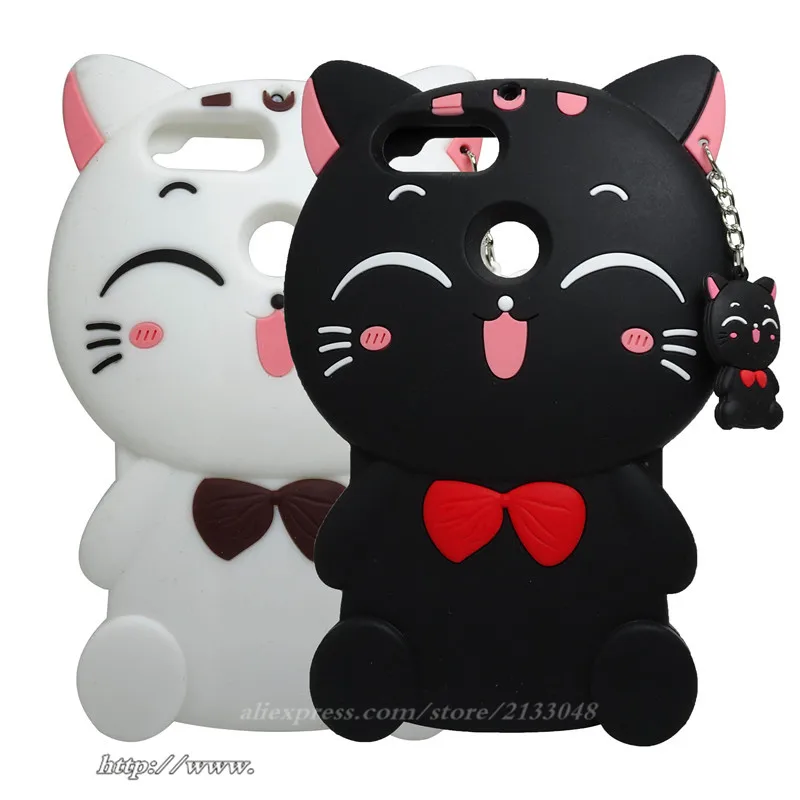For Huawei Nova 2 Plus Cases for plus Cover 5.5&quot Case 3D cartoon Silicon Unicorn Bag P10 Selfie case |