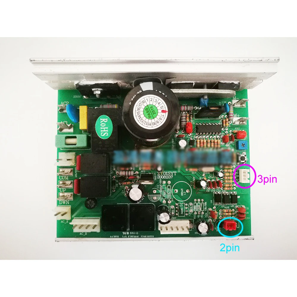 Treadmill motor controller motherboard ZY01SYT treadmill speed control circuit board | Электроника