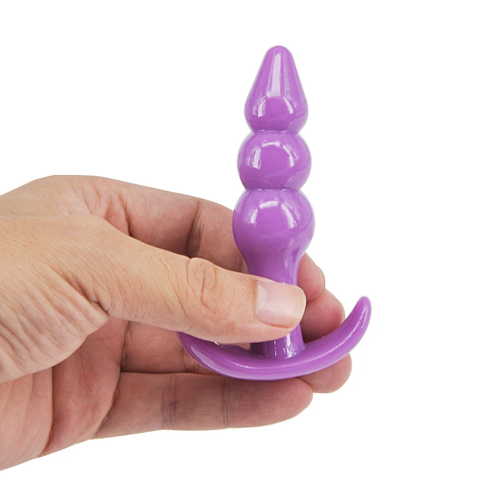 Являющийся лидером продаж силиконовый Анальная пробка Потяните шарик