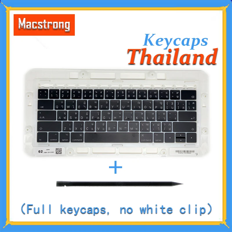Оригинальный A1706/A1707/A1708 Таиланд Keycaps для Macbook Pro/Air Retina 13 &quot15&quot A1932/A1990/A1989 тайские
