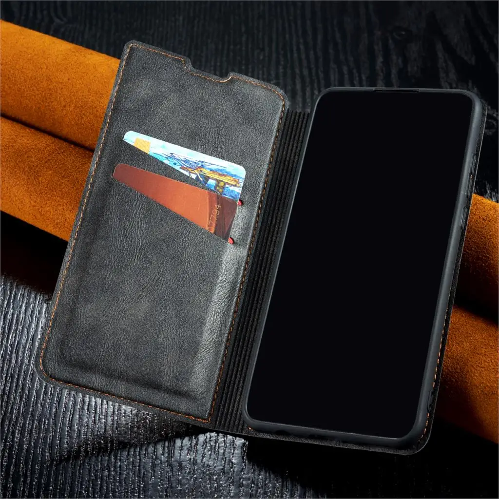 Магнитный кожаный чехол книжка Haissky для Honor 20 10 Lite Huawei P30 Pro P20 Mate Ультратонкий с