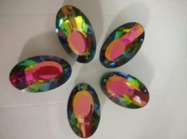 100pcs 50MM MULTICOLOURED CRYSTAL CHANDELIER PENDANT DROP | Лампы и освещение