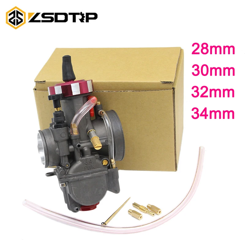 Карбюратор ZSDTRP 4T PWK 28 30 32 34 мм карбюратор для keihin оригинальный модифицированный