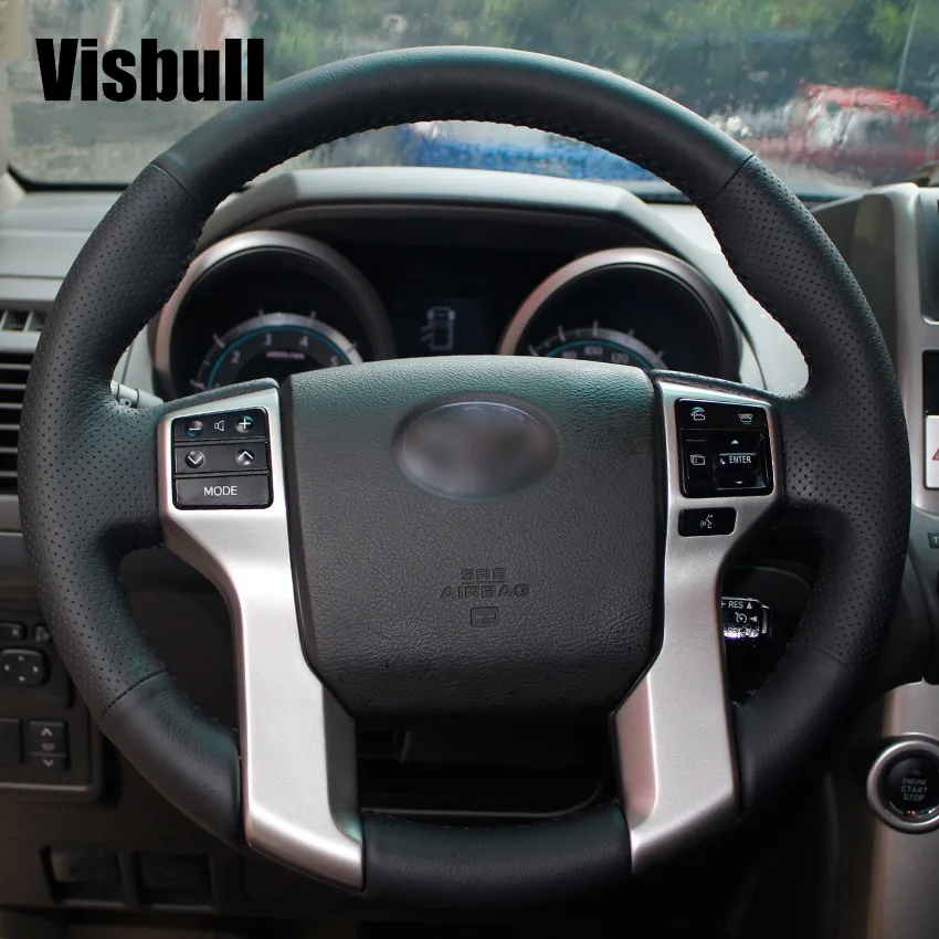 Visbull Black из искусственной кожи V1090 для Toyota Land Cruiser Prado 2010-2015 Tundra Tacoma 4runner | Автомобили